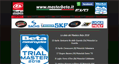 Desktop Screenshot of masterbeta.it